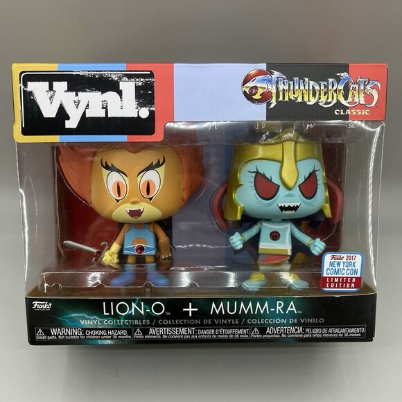Funko Other - Funko Vynl. Thundercats Classic Lion-O + Mumm-Ra New York Comic Con 2017 LE NEW